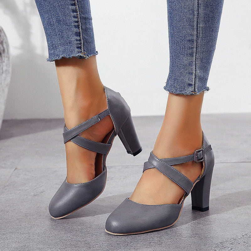 Women’s Comfort Heels Grey