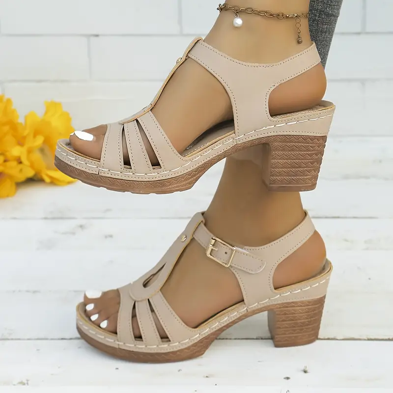 Women’s Comfort Heels Beige