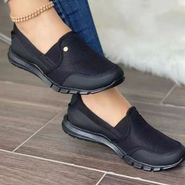 Women’s Simple Fashionable Loafers for Everyday Wear Black
