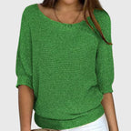 Women’s Elegant Knitted Jumper Green