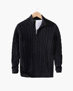 Men’s Classic Knitted Half-Zip Jumper