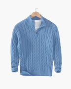 Men’s Classic Knitted Half-Zip Jumper