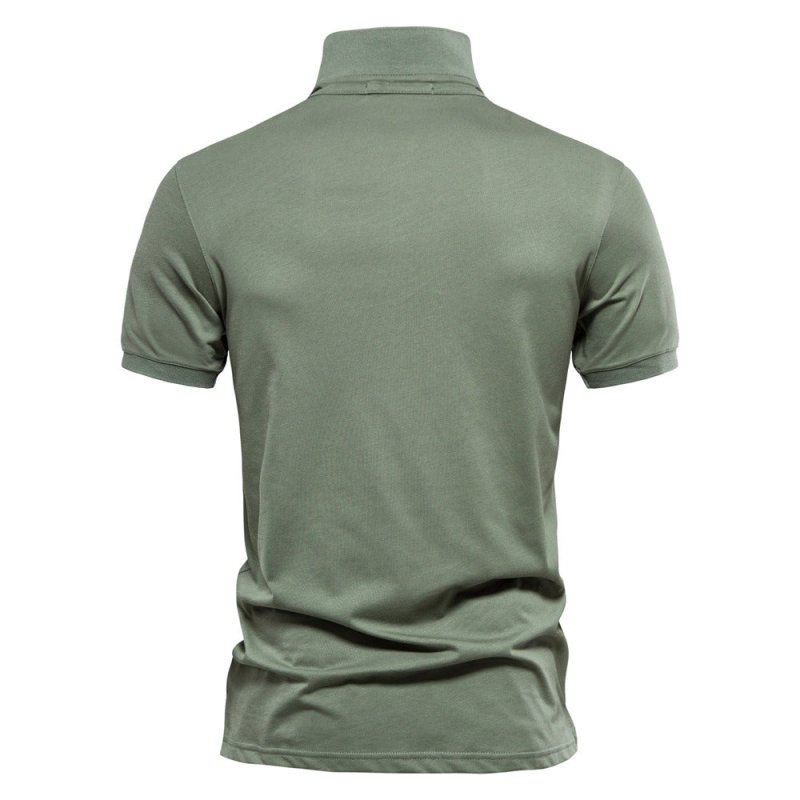 Men’s Lightweight Breathable Summer Polo Shirt