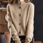 Women’s Button-Front Knit Cardigan