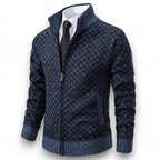 Men’s Stylish Knitted Cardigan Blue