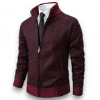 Men’s Stylish Knitted Cardigan Red