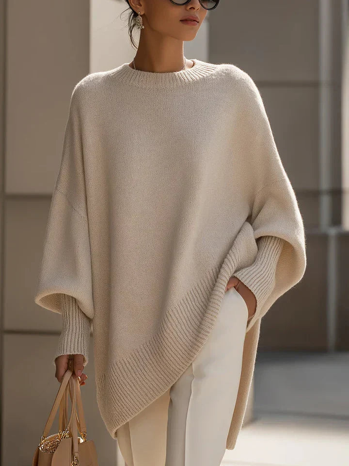 Women’s Elegant Knitted Jumper Beige