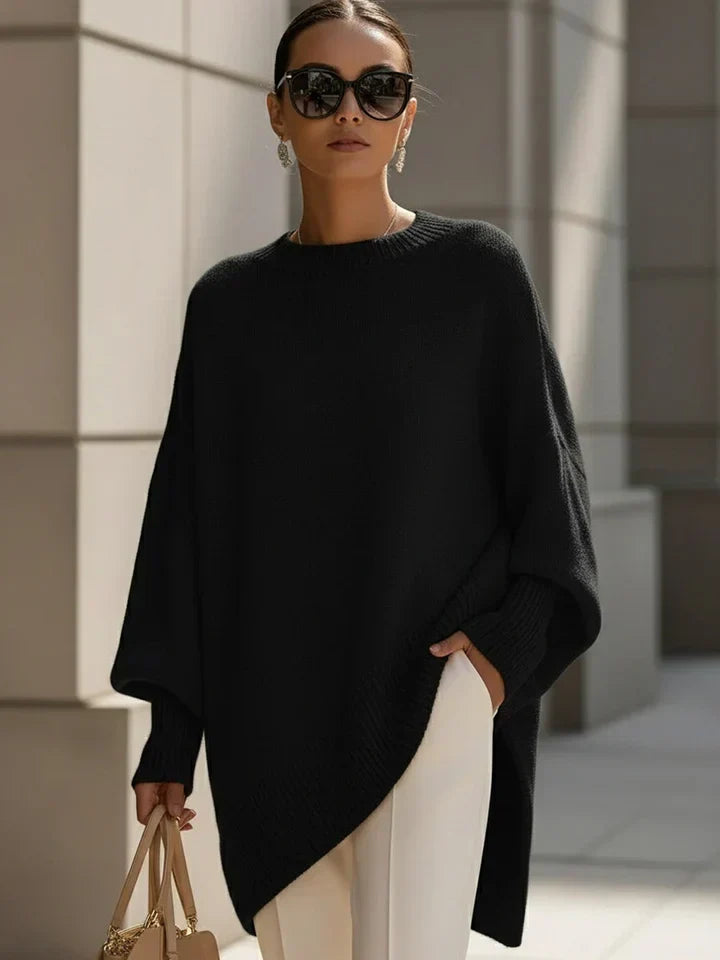 Women’s Elegant Knitted Jumper Black
