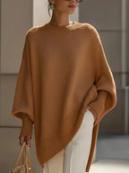 Women’s Elegant Knitted Jumper Orange