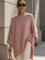 Women’s Elegant Knitted Jumper Pink