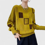 Women’s Sophisticated Knitted Jumper Yellow