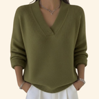 Women’s Elegant Knitted Jumper Green