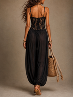 Women’s Relaxed Wide-Leg Jumpsuit
