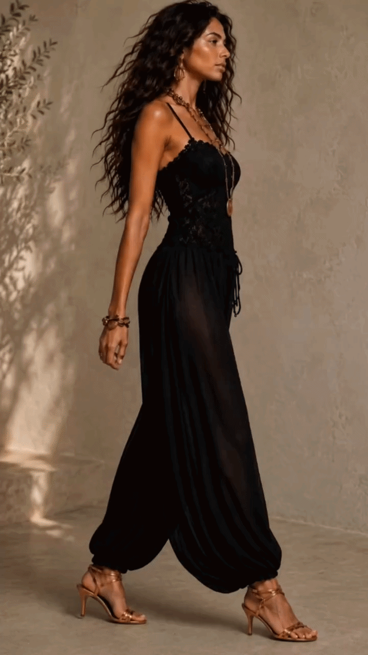 Women’s Relaxed Wide-Leg Jumpsuit