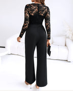 Women’s Elegant Wide-Leg Jumpsuit