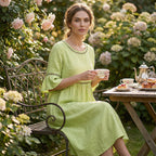 Women’s Elegant Tummy-Flattering Midi Dress