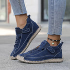 Women’s Classic Lace-Up Casual Sneakers Blue
