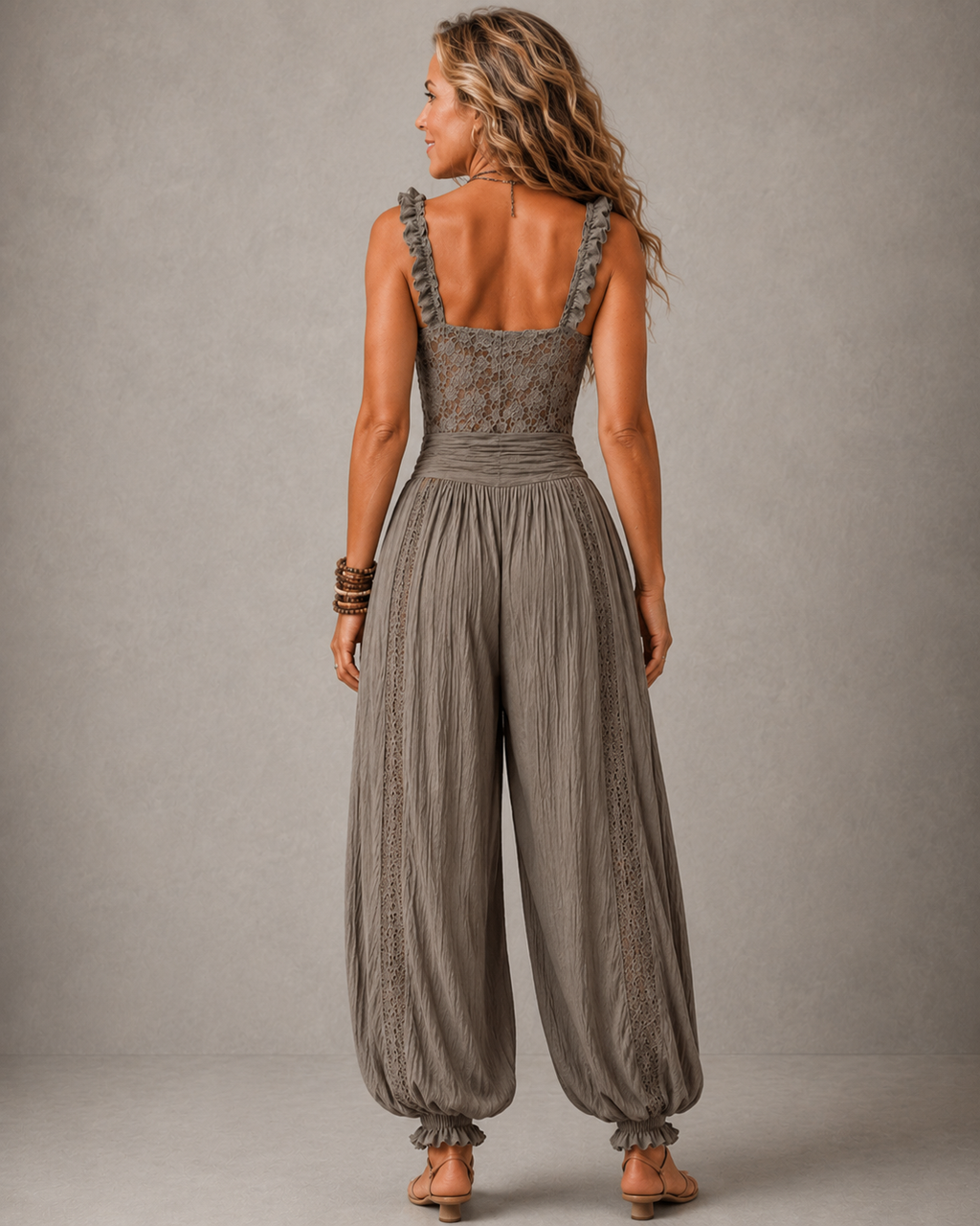 Women’s Elegant Wide-Leg Jumpsuit
