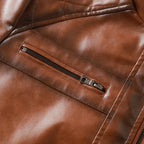 Men’s Roadster Faux Leather Biker Jacket