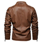 Men’s Classic Faux Leather Jacket