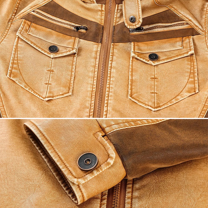 Men’s Classic Leather Jacket