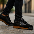 Women’s Comfortable Trainers with Supportive Footbed Black