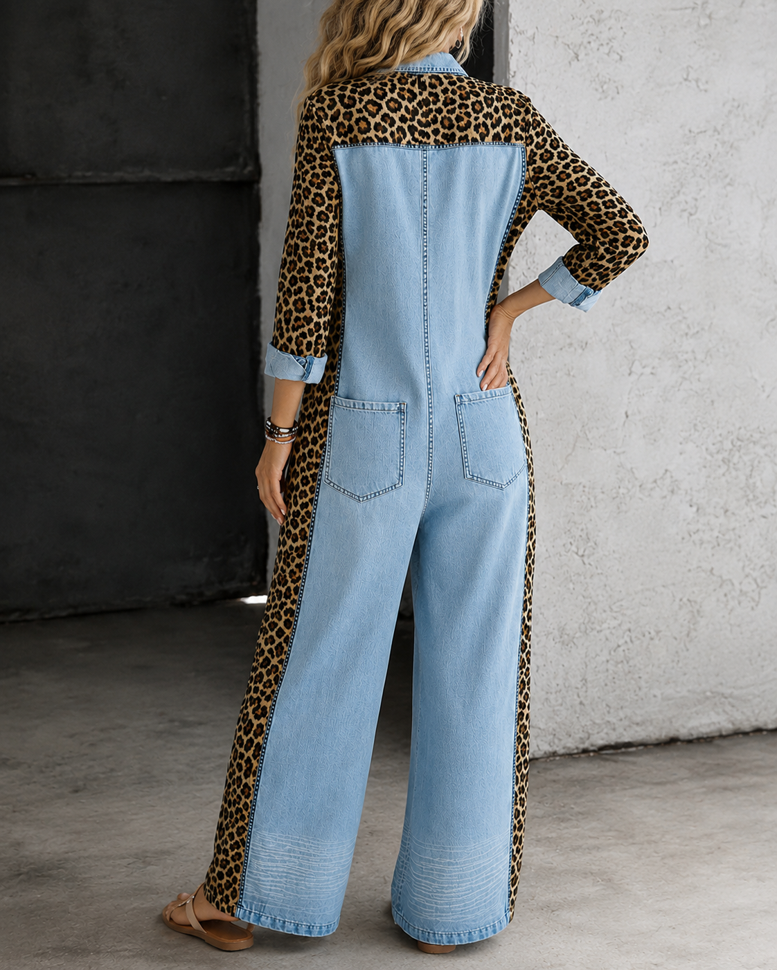 Women’s Casual Wide-Leg Jumpsuit
