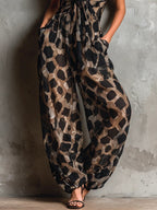 Women’s Leopard Print Jumpsuit