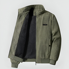 Men’s Warm Lined Jacket Green