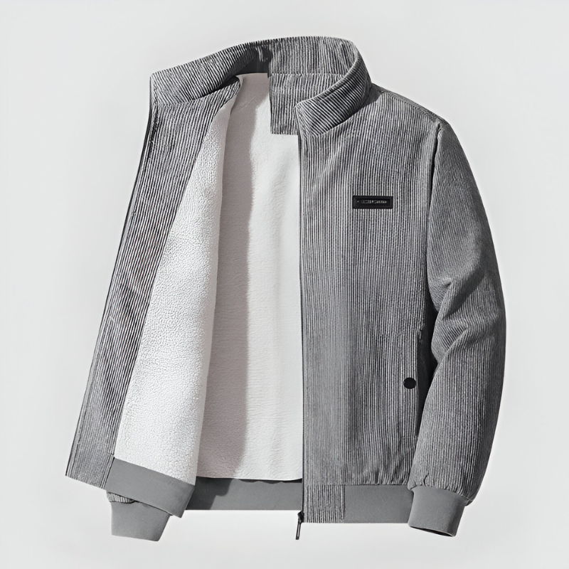 Men’s Warm Lined Jacket Grey