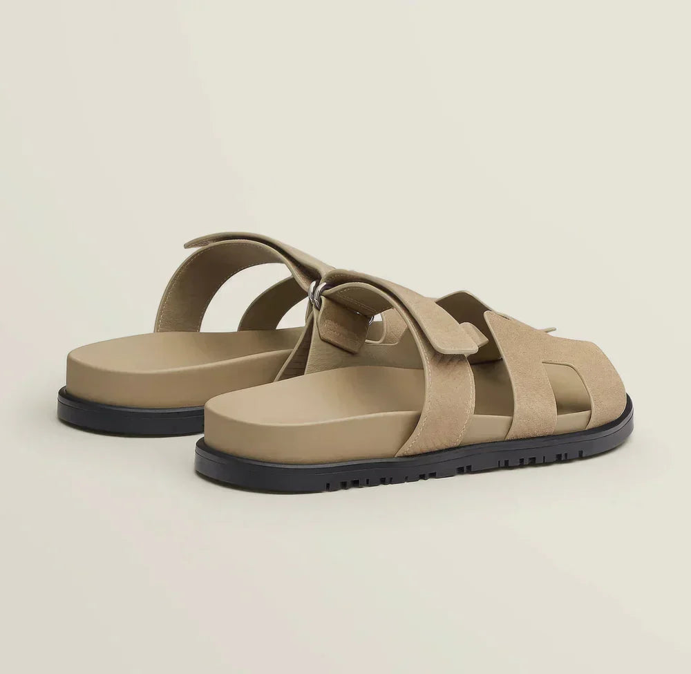 Women’s Adjustable Strap Sandals for Everyday Comfort Cream