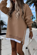 Women’s Oversized Comfort Jumper Khaki