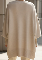Women’s Elegant Oversized Knitted Jumper