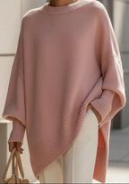 Women’s Elegant Oversized Knitted Jumper Pink
