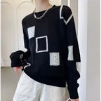 Women’s Modern Soft Patchwork Jumper