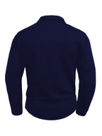 Men’s Modern Quilted Casual Jumper
