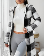 Women’s Modern Warm Hooded Jacket