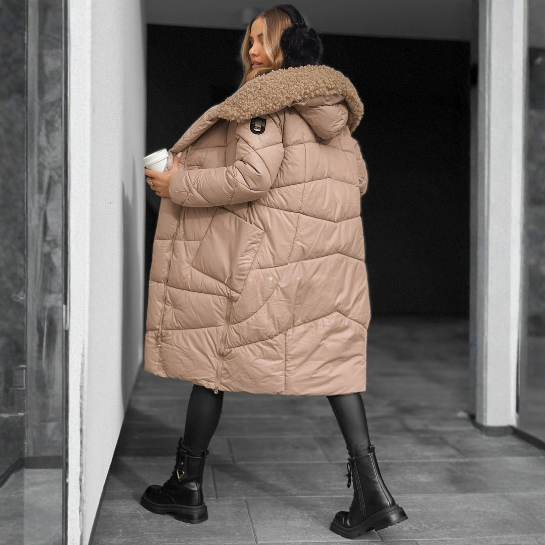 Women’s Warm Quilted Parka Winter Coat