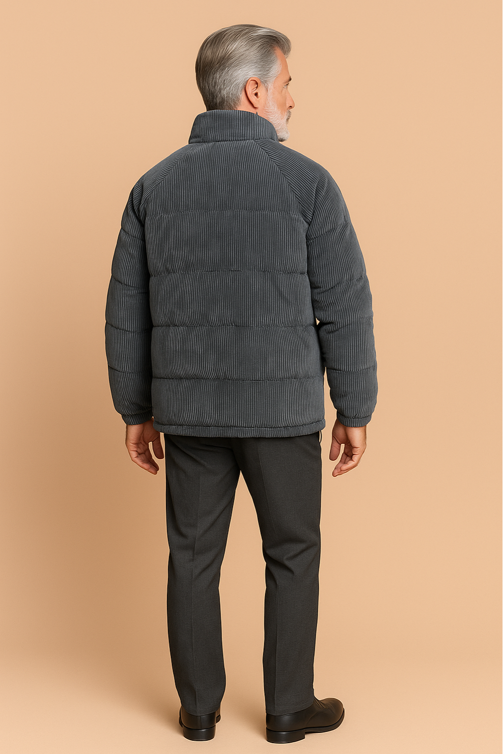 Men’s Warm Quilted Puffer Winter Coat