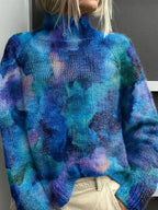 Women’s Comfortable Relaxed Fit Jumper Blue