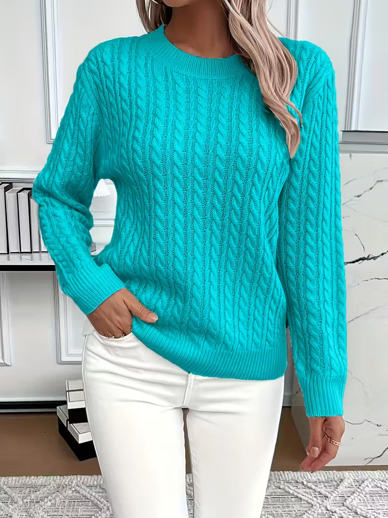 Women’s Comfortable Relaxed Fit Jumper Blue