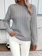 Women’s Comfortable Relaxed Fit Jumper Grey