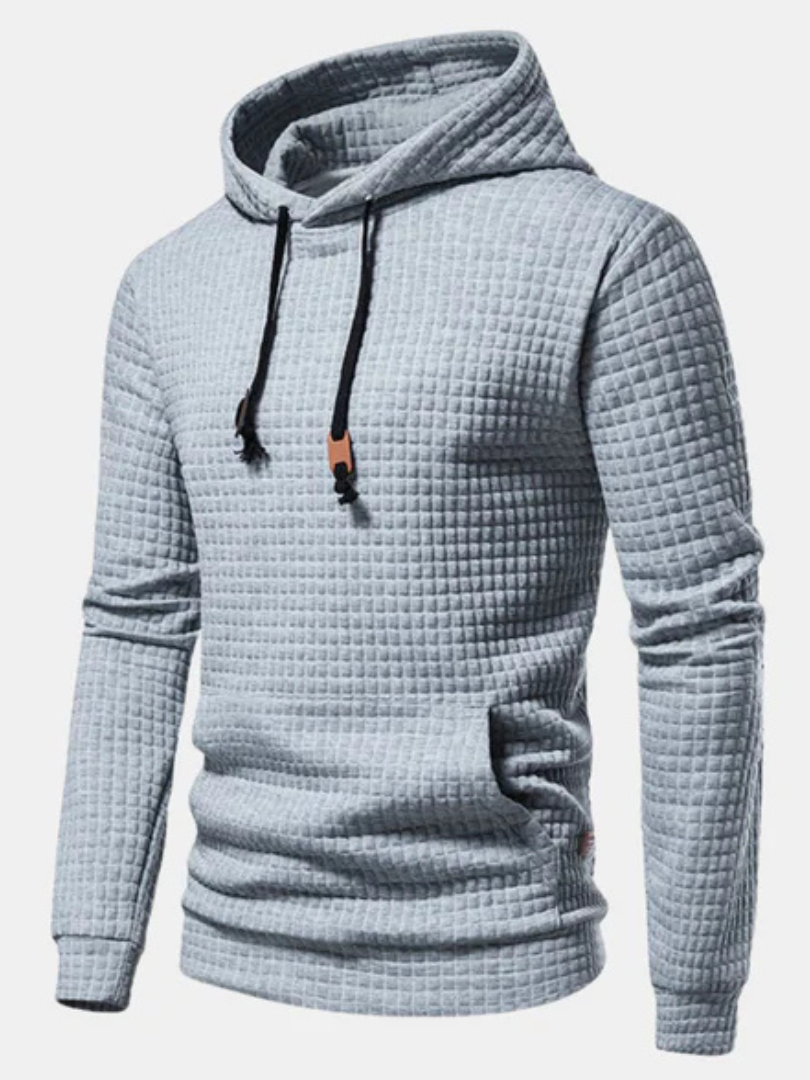 Men’s Modern Comfort Hoodie Light Grey