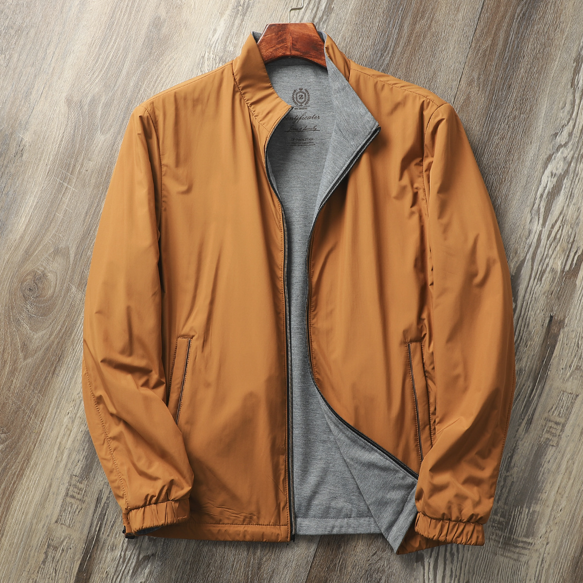 Men’s Reversible Luxe Jacket Orange