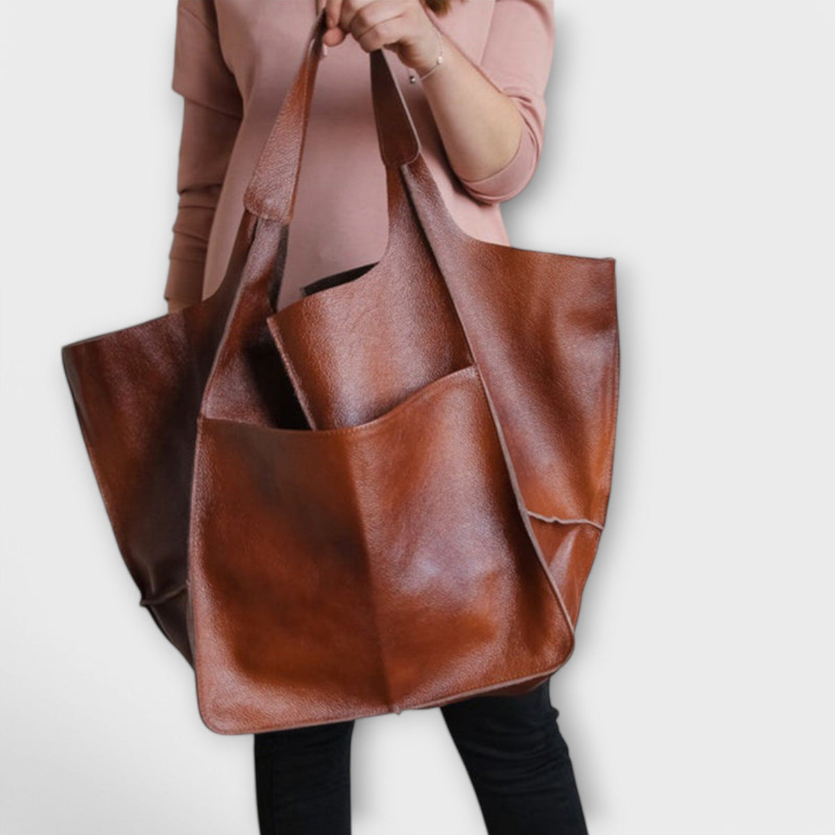 Women’s Spacious Classic Casual Everyday Bag Brown