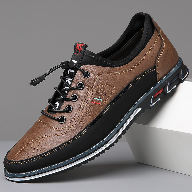Men’s Classic Slip-On Loafers Dark Brown