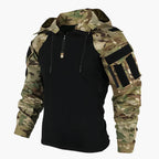 Men’s Outdoor Tactical Jacket with Hood Army Green
