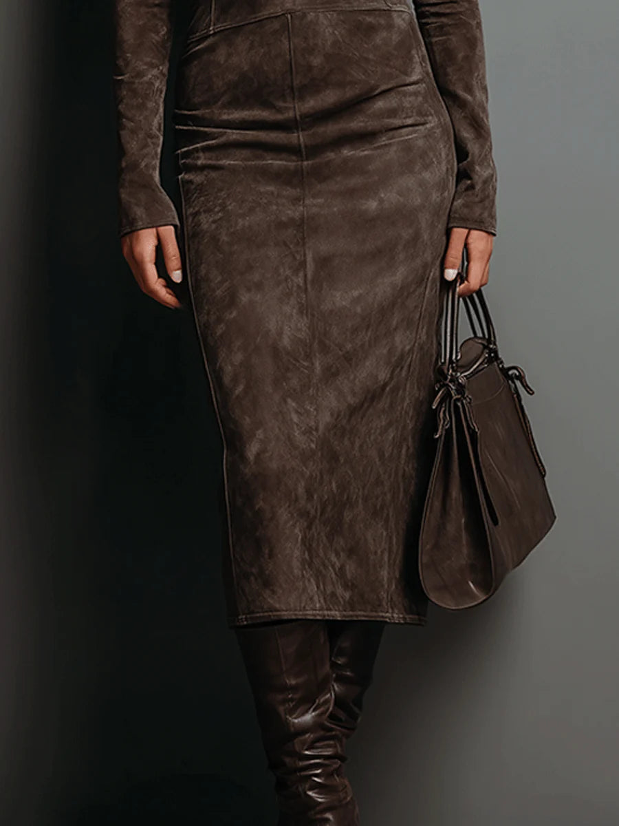 Women’s Elegant Tailored Midi Dress