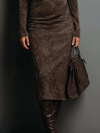 Women’s Elegant Tailored Midi Dress