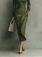 Women’s Stylish Tailored Wrap Dress